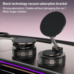Supporto magnetico rotante per telefono da auto con adsorbimento sottovuoto CCT30-2F, CCT30-2F