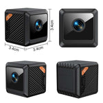 Mini telecamera intelligente WiFi magnetica HD W02 con rilevamento del movimento e visione notturna a infrarossi., W02