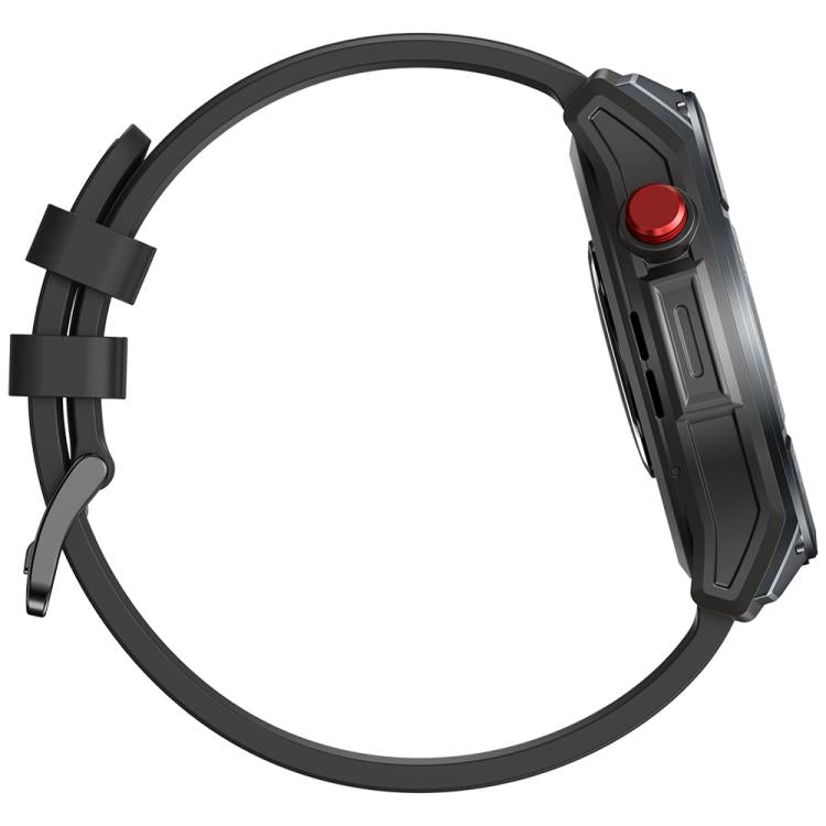 Zeblaze Stratos 4 Smartwatch GPS robusto per attività all'aperto con schermo da 1,43 pollici, resistenza fino a 5 ATM e certificazione IP69K.