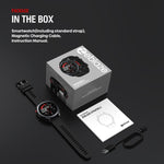 Zeblaze Stratos 4 Smartwatch GPS robusto per attività all'aperto con schermo da 1,43 pollici, resistenza fino a 5 ATM e certificazione IP69K.