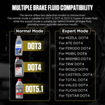 AUTOOL AS502 Tester intelligente digitale per liquido freni auto, con controllo del contenuto di acqua., AS502