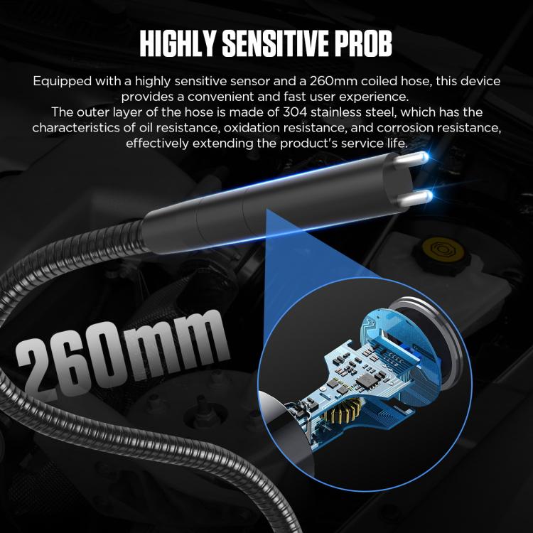 AUTOOL AS502 Tester intelligente digitale per liquido freni auto, con controllo del contenuto di acqua., AS502