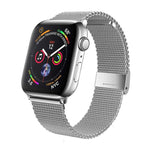 Cinturino per orologio in metallo con fibbia milanese xDfind, For Apple Watch 42 / 44 / 45 / 46 / 49mm, For Apple Watch 38 / 40 / 41 / S10 42mm