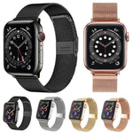 Cinturino per orologio in metallo con fibbia milanese xDfind, For Apple Watch 42 / 44 / 45 / 46 / 49mm, For Apple Watch 38 / 40 / 41 / S10 42mm