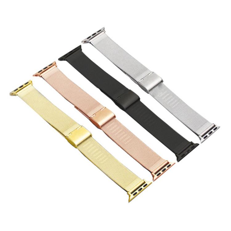 Cinturino per orologio in metallo con fibbia milanese xDfind, For Apple Watch 42 / 44 / 45 / 46 / 49mm, For Apple Watch 38 / 40 / 41 / S10 42mm