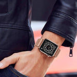 Cinturino per orologio in metallo con fibbia milanese xDfind, For Apple Watch 42 / 44 / 45 / 46 / 49mm, For Apple Watch 38 / 40 / 41 / S10 42mm