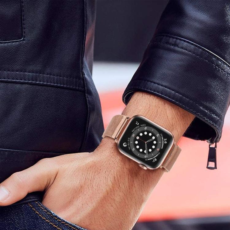 Cinturino per orologio in metallo con fibbia milanese xDfind, For Apple Watch 42 / 44 / 45 / 46 / 49mm, For Apple Watch 38 / 40 / 41 / S10 42mm