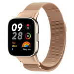 Cinturino per orologio xDfind Milanese in maglia metallica magnetica., For Redmi Watch 3