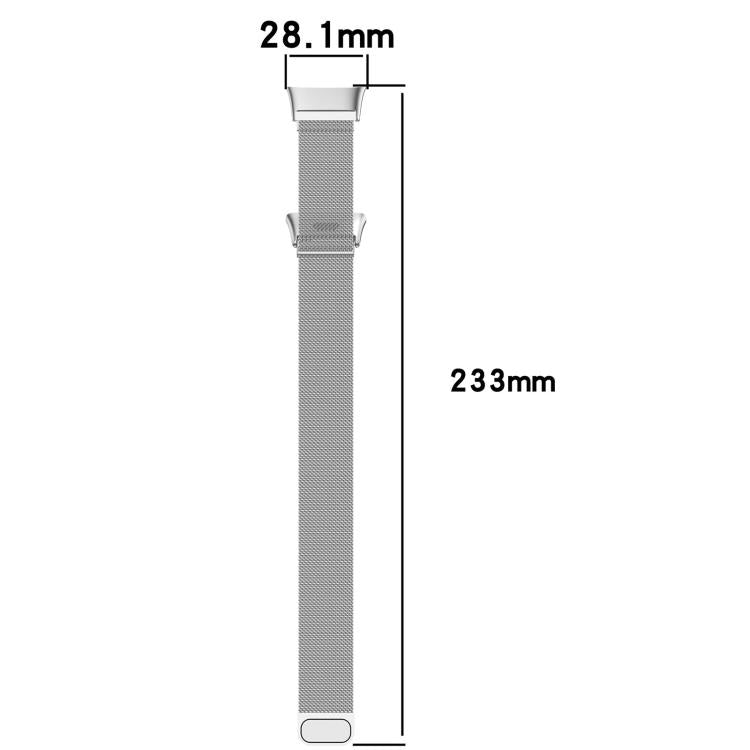 Cinturino per orologio xDfind Milanese in maglia metallica magnetica., For Redmi Watch 3