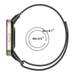 Cinturino per orologio xDfind Milanese in maglia metallica magnetica., For Redmi Watch 3