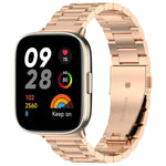 Cinturino per orologio xDfin a tre perline in acciaio inossidabile, For Redmi Watch 3