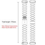 Cinturino per orologio xDfin a tre perline in acciaio inossidabile, For Redmi Watch 3