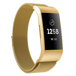 Cinturino per orologio xDfind Milanese magnetico in acciaio inossidabile, For Fitbit Charge 3 / 4