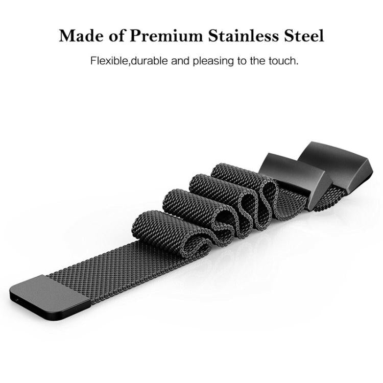 Cinturino per orologio xDfind Milanese magnetico in acciaio inossidabile, For Fitbit Charge 3 / 4