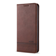 Custodia in pelle AZNS per iPhone 12 e 11