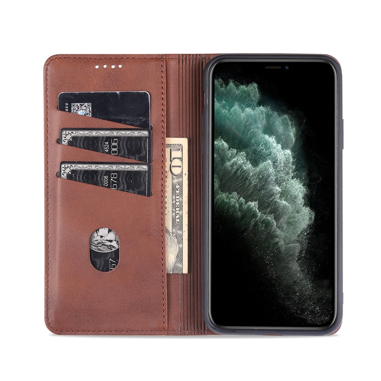Custodia portafoglio in pelle per iPhone 12 e 11