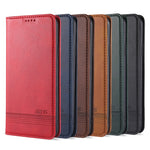Custodia portafoglio in pelle per iPhone 12 e 11