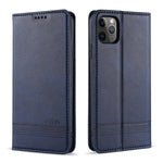 Custodia portafoglio in pelle per iPhone 12 e 11