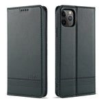 Custodia portafoglio in pelle per iPhone 12 e 11