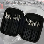 Set di 30 pezzi di strumenti per la rimozione dei terminali dei cablaggi auto, 30pcs / Set