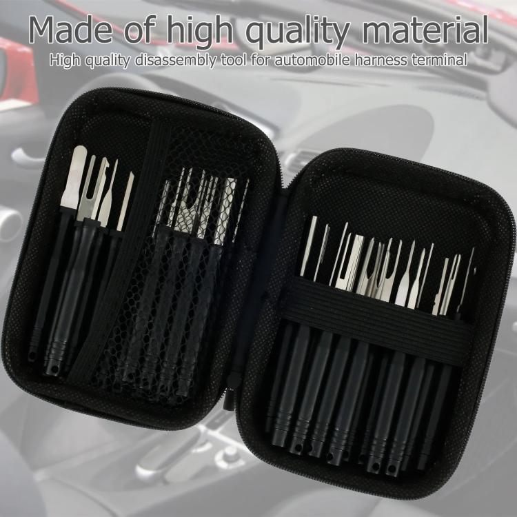 Set di 30 pezzi di strumenti per la rimozione dei terminali dei cablaggi auto, 30pcs / Set