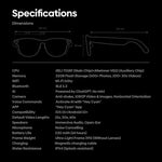 Occhiali da tiro Zeblaze Eyewear con intelligenza artificiale, audio a orecchio aperto e assistenza AI.