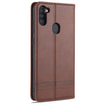 Custodia portafoglio in pelle per Samsung Galaxy A21s