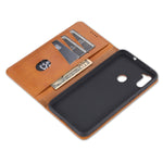 Custodia portafoglio in pelle per Samsung Galaxy A21s