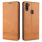 Custodia portafoglio in pelle per Samsung Galaxy A21s