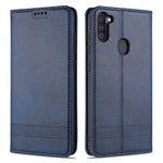 Custodia portafoglio in pelle per Samsung Galaxy A21s