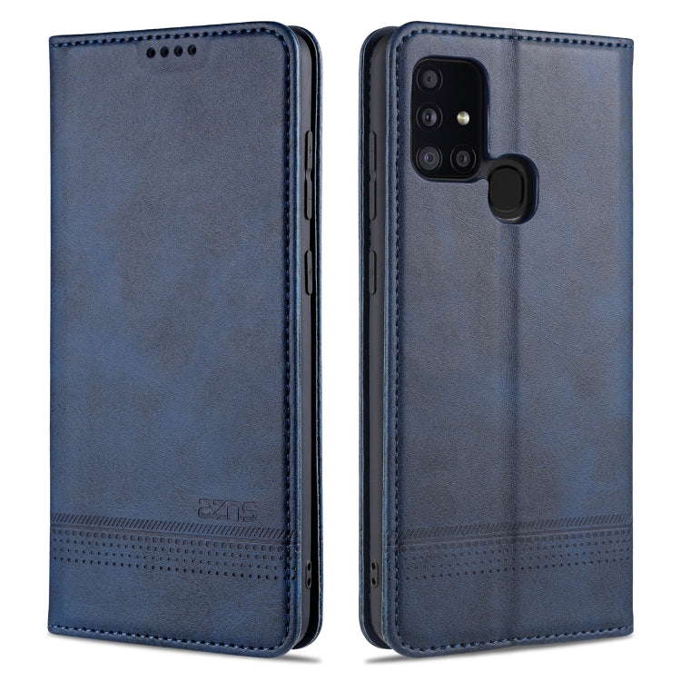 Custodia portafoglio in pelle per Samsung Galaxy A21s