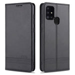 Custodia portafoglio in pelle per Samsung Galaxy A21s