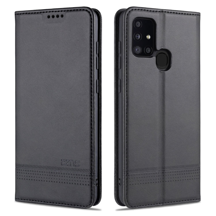 Custodia portafoglio in pelle per Samsung Galaxy A21s