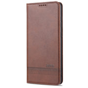 Custodia portafoglio in pelle con slot carte per Galaxy Note10 Li