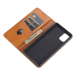 Custodia portafoglio in pelle con slot carte per Galaxy Note10 Li