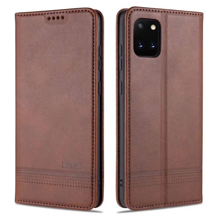 Custodia portafoglio in pelle con slot carte per Galaxy Note10 Li