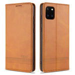 Custodia portafoglio in pelle con slot carte per Galaxy Note10 Li