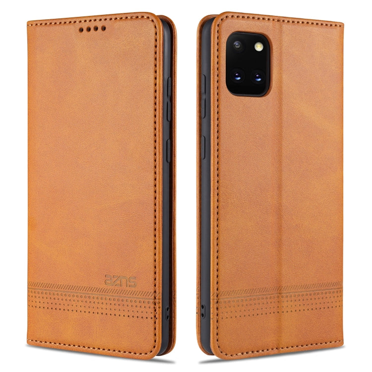 Custodia portafoglio in pelle con slot carte per Galaxy Note10 Li