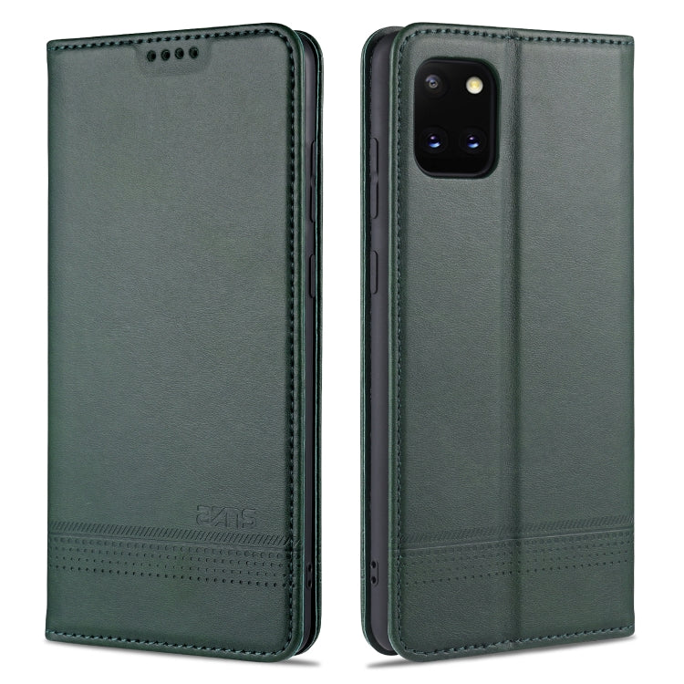 Custodia portafoglio in pelle con slot carte per Galaxy Note10 Li