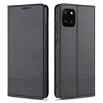 Custodia portafoglio in pelle con slot carte per Galaxy Note10 Li