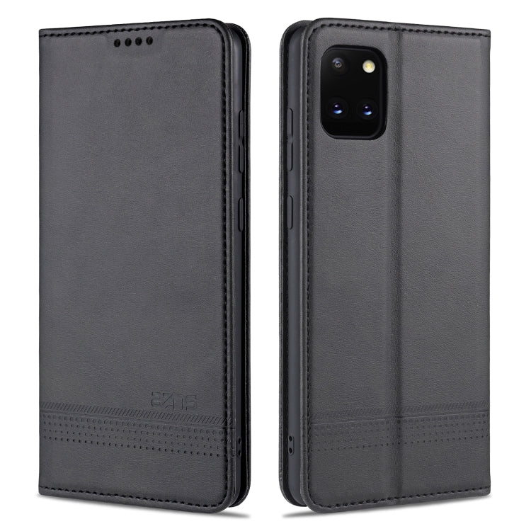 Custodia portafoglio in pelle con slot carte per Galaxy Note10 Li