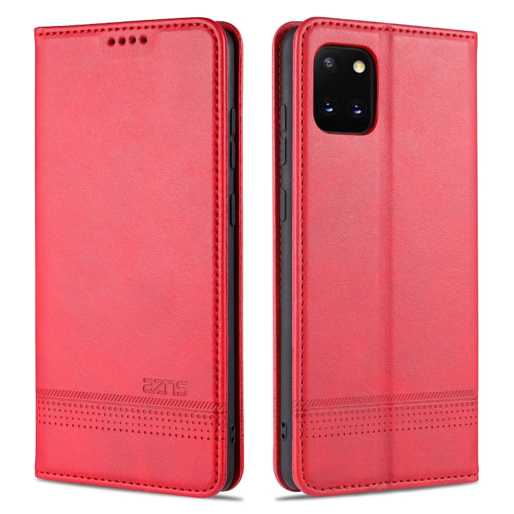 Custodia portafoglio in pelle con slot carte per Galaxy Note10 Li
