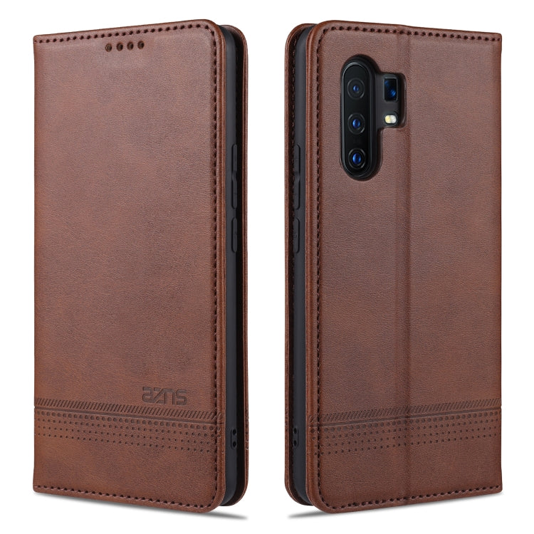 AZNS Custodia in pelle a vibrazione orizzontale con struttura in vitello magnetico con slot per carte, supporto e portafoglio, For vivo X30 / X30 Pro, For vivo X50 / X50 Pro, For vivo Y50, For vivo Z6