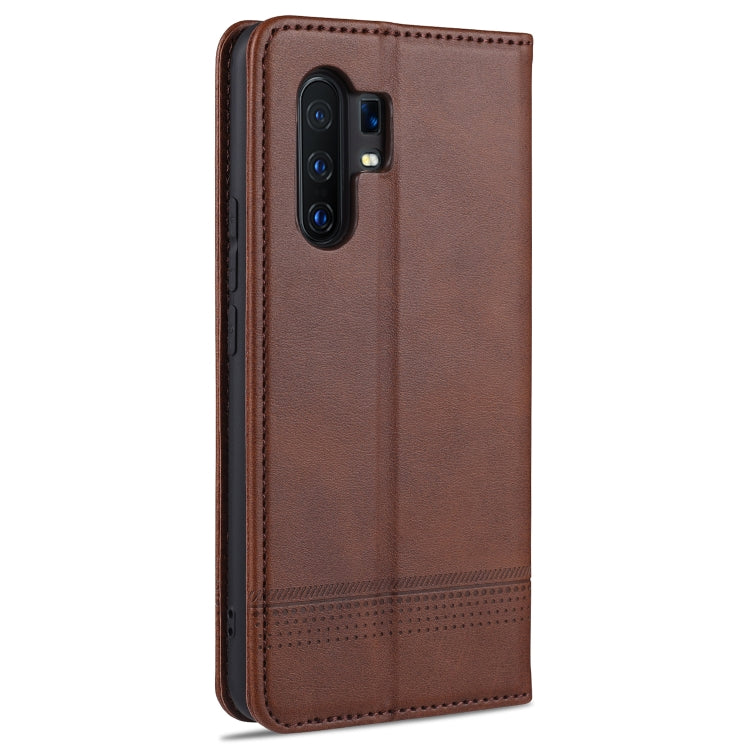 AZNS Custodia in pelle a vibrazione orizzontale con struttura in vitello magnetico con slot per carte, supporto e portafoglio, For vivo X30 / X30 Pro, For vivo X50 / X50 Pro, For vivo Y50, For vivo Z6