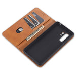 AZNS Custodia in pelle a vibrazione orizzontale con struttura in vitello magnetico con slot per carte, supporto e portafoglio, For vivo X30 / X30 Pro, For vivo X50 / X50 Pro, For vivo Y50, For vivo Z6