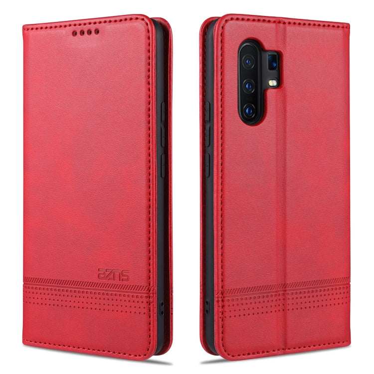 AZNS Custodia in pelle a vibrazione orizzontale con struttura in vitello magnetico con slot per carte, supporto e portafoglio, For vivo X30 / X30 Pro, For vivo X50 / X50 Pro, For vivo Y50, For vivo Z6