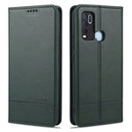 AZNS Custodia in pelle a vibrazione orizzontale con struttura in vitello magnetico con slot per carte, supporto e portafoglio, For vivo X30 / X30 Pro, For vivo X50 / X50 Pro, For vivo Y50, For vivo Z6