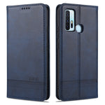 AZNS Custodia in pelle a vibrazione orizzontale con struttura in vitello magnetico con slot per carte, supporto e portafoglio, For vivo X30 / X30 Pro, For vivo X50 / X50 Pro, For vivo Y50, For vivo Z6