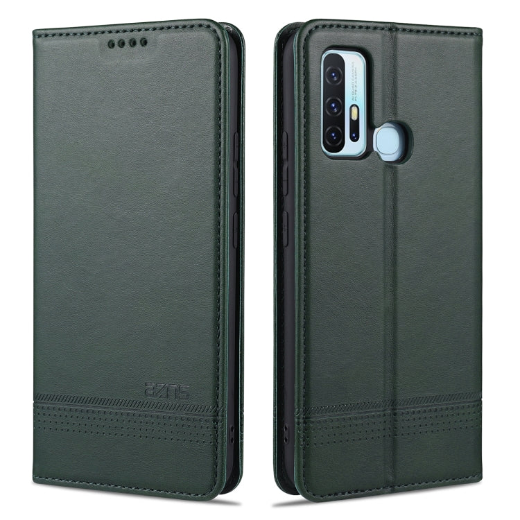 AZNS Custodia in pelle a vibrazione orizzontale con struttura in vitello magnetico con slot per carte, supporto e portafoglio, For vivo X30 / X30 Pro, For vivo X50 / X50 Pro, For vivo Y50, For vivo Z6
