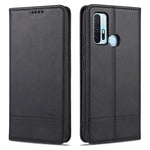 AZNS Custodia in pelle a vibrazione orizzontale con struttura in vitello magnetico con slot per carte, supporto e portafoglio, For vivo X30 / X30 Pro, For vivo X50 / X50 Pro, For vivo Y50, For vivo Z6